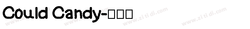 Could Candy字体转换